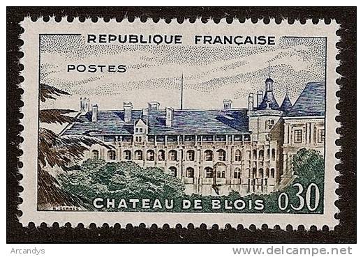 FRANCE 1960  YT 1255 Neuf **, Château De Blois - Unused Stamps