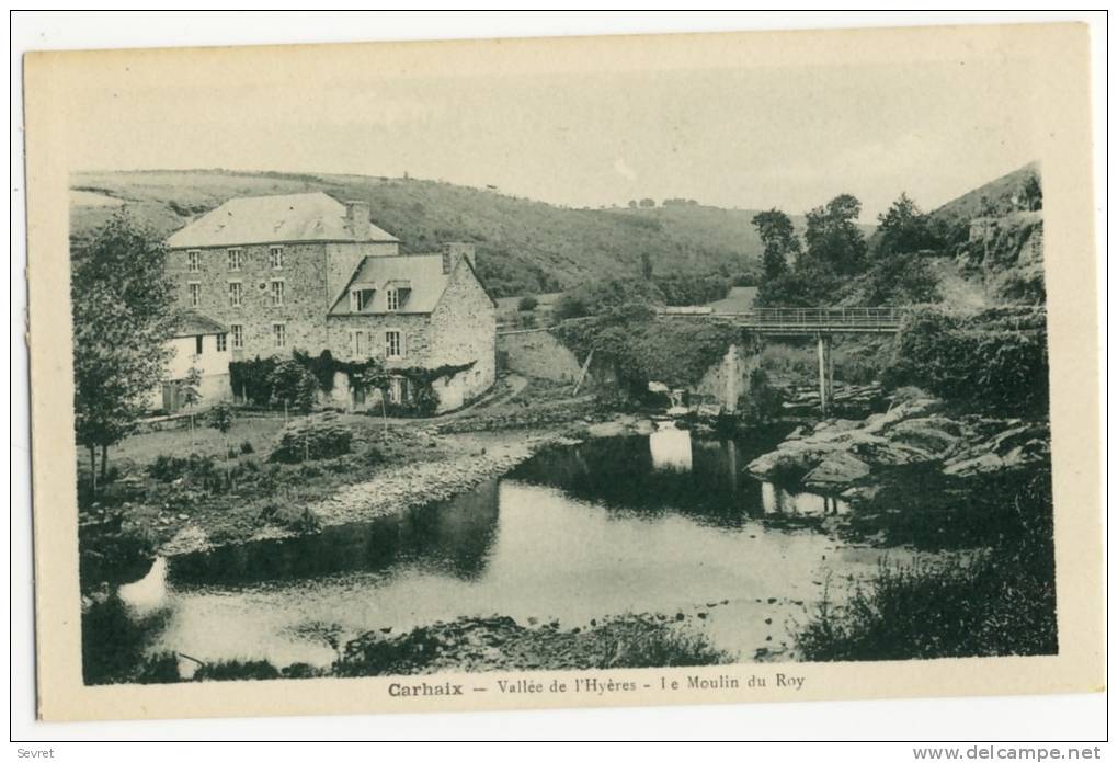 CARHAIX  -  La Vallée De L'Hyère - Le Mouilin Du Roy. - Carhaix-Plouguer