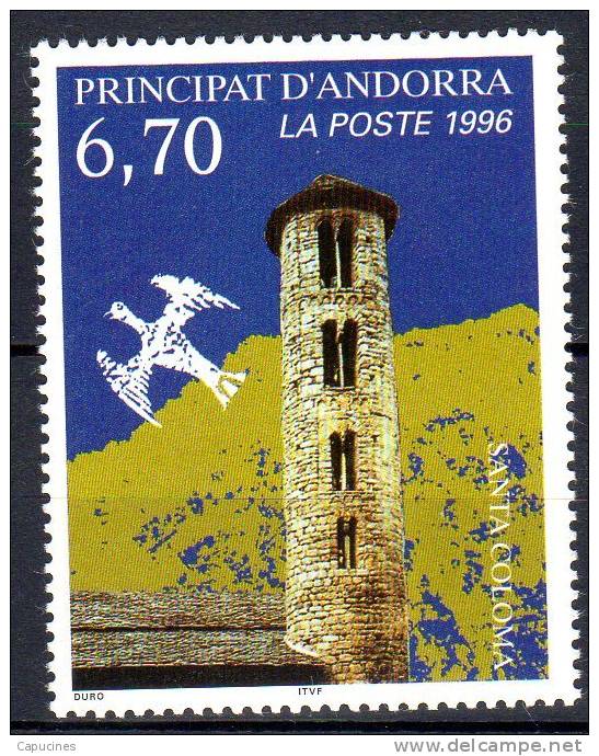 ANDORRE FRANCAIS - 1997:Santa Coloma (N°483**) - Unused Stamps