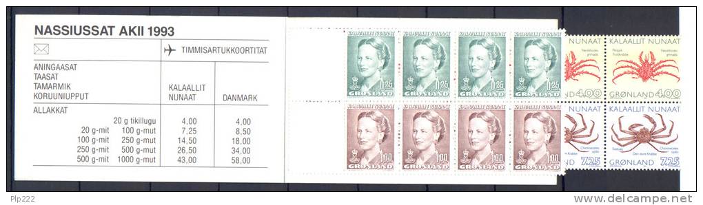 Groenlandia 1990 Unif. L189 **/MNH VF - Postzegelboekjes