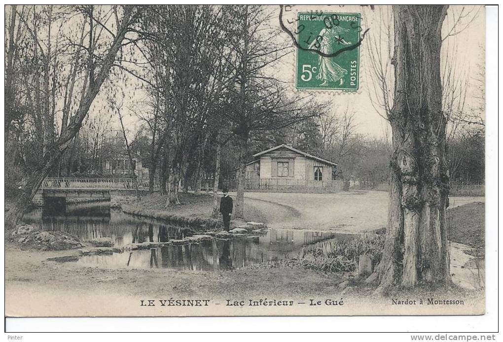 LE VESINET - Lac Inférieur, Le Gué - Le Vésinet