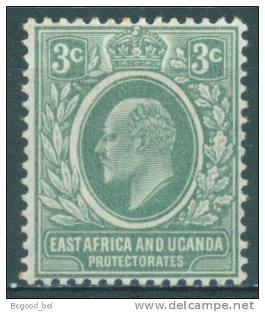 UGANDA PROTECTORATE - 1907 - MH/*- EDOUARD VII SG 35 Mi 34  Lot 6599 - East Africa & Uganda Protectorates