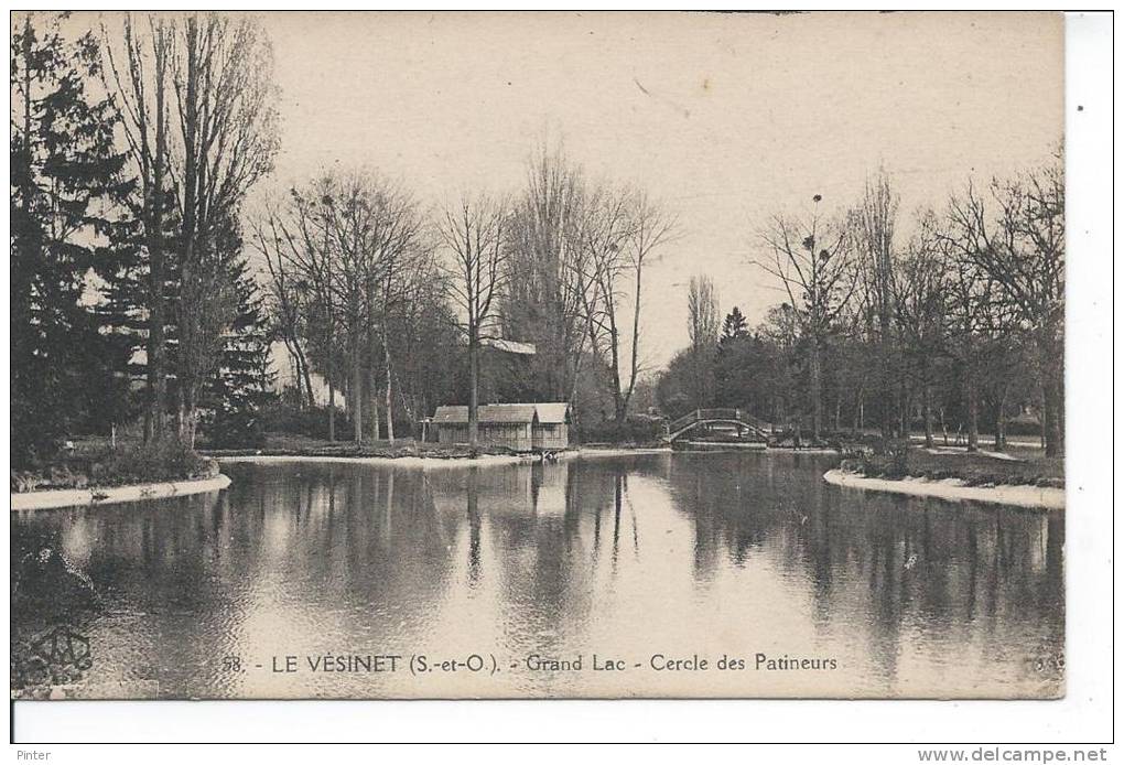 LE VESINET - Grand Lac - Cercle Des Patineurs - Le Vésinet