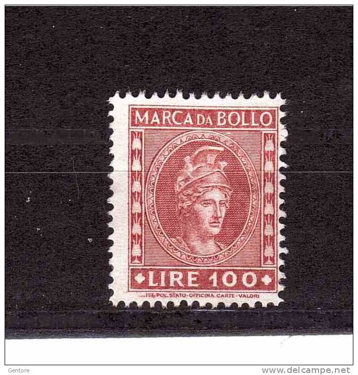 REVENUE STAMP  Lire 100   MNH ** - Revenue Stamps