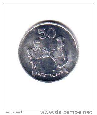 MOZAMBIQUE    50  METICAIS   1986  (KM # 112) - Mozambique