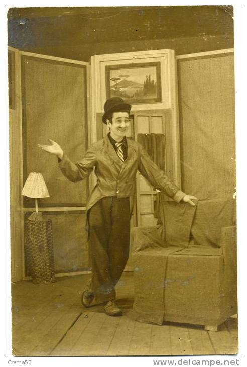 Photo Ancienne De Théâtre - Le Chanteur Dublais - Theater