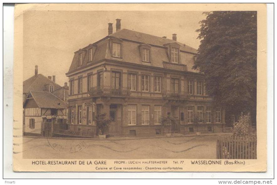 Wasselonne, Hotel Restaurant De La Gare - Wasselonne