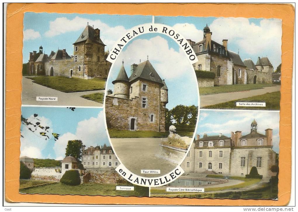 22   LANVELLEC   CHATEAU  DE  ROSANBO - Lanvellec