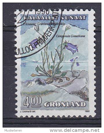 Greenland 1990 Mi. 205     4.00 Kr Blumen Flowers - Oblitérés