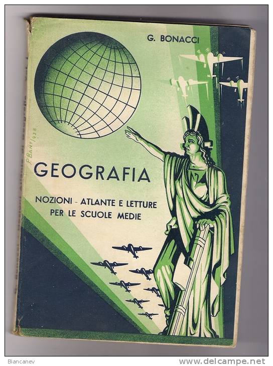 ATLANTE 1939 - FUTURISMO - FASCISMO - Storia, Filosofia E Geografia