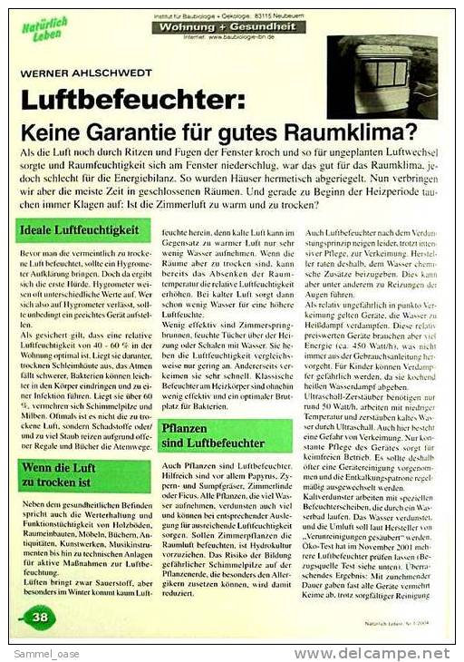 6 Zeitschriften "Natürlich leben" für UrKöstler , Frischköstler , Veganer , Heilpraktiker und weiterstrebende Vegetarier