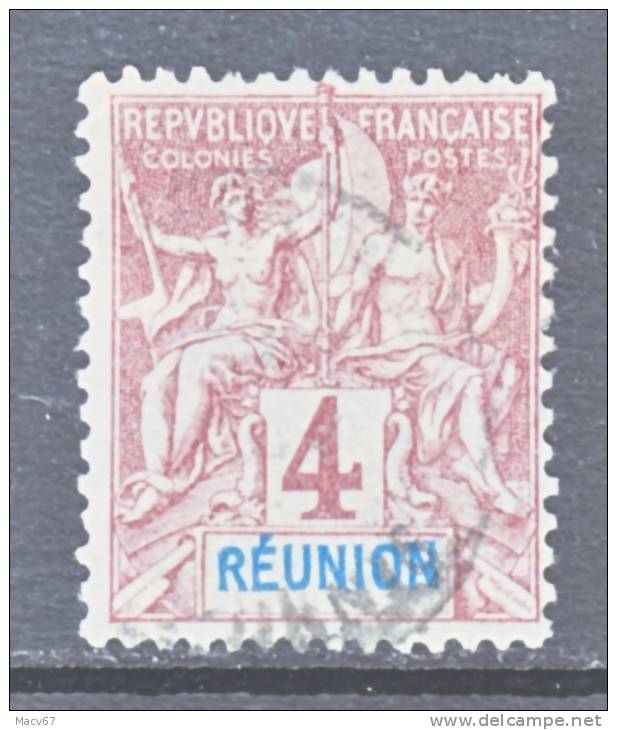 Reunion Island  36  Perf 14-13 1/2  (o) - Used Stamps