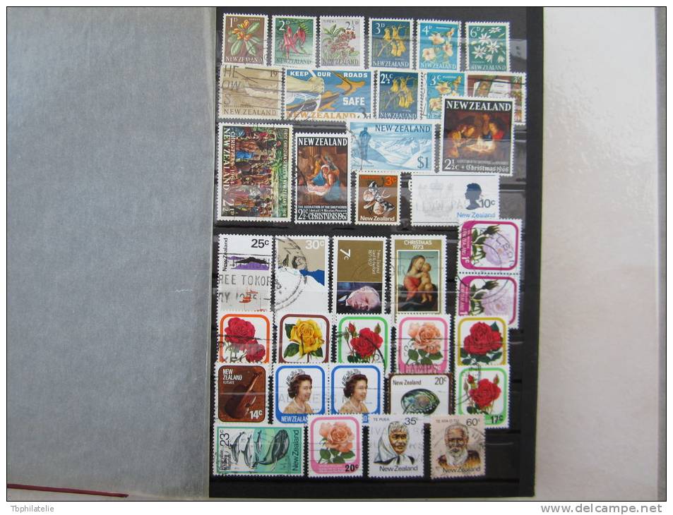 VEND LOT DE TIMBRES DE NOUVELLE ZELANDE,DONT N°400-1154-1272-1457-1550-1733-1856-1868-1942-2008-2150 !!!! - Verzamelingen & Reeksen