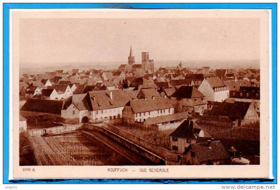 68 - ROUFFACH --  Vue Générale - Rouffach