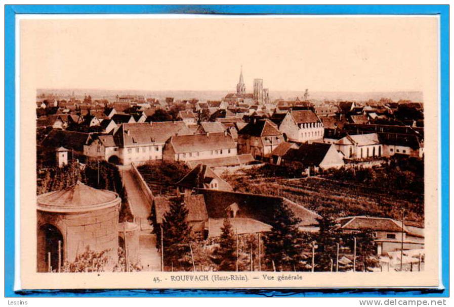 68 - ROUFFACH -- Vue Générale - Rouffach