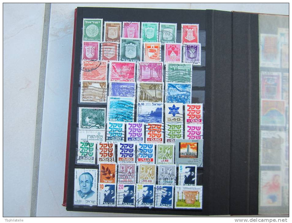 VEND LOT D ´ ENVIRON 150 TIMBRES D ´ ISRAEL , 1951 - 2008 !!!! (c) - Collections, Lots & Séries