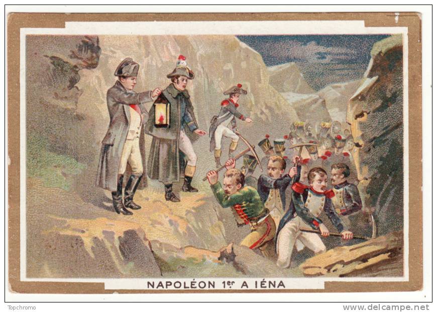 CHROMO Chocolat Aiguebelle Napoléon à Iéna 14 Octobre 1806 Histoire De France - Aiguebelle