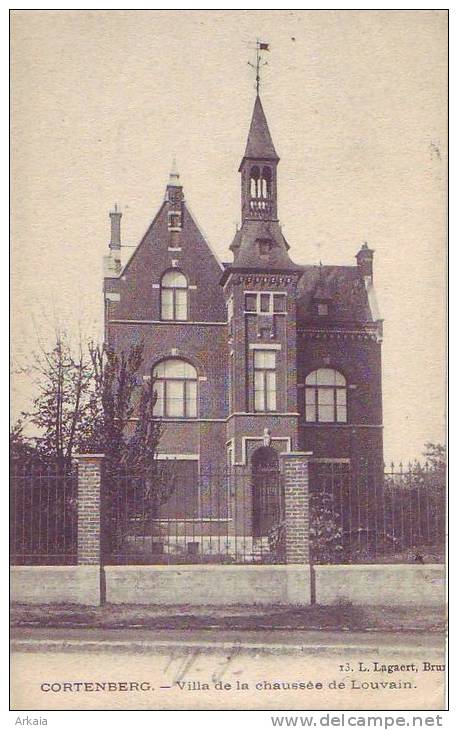 CORTENBERG = Villa De La Chaussée De Louvain (Lagaert)  1904 - Kortenberg