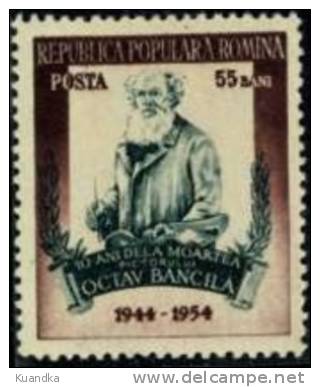 1954 Bancila Death - 10 Years,Romania, Mi.1472,MNH - Neufs