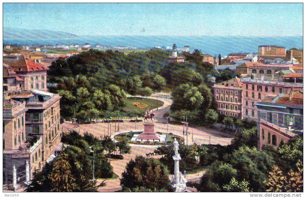 Bellissima Cartolina D´epoca   " Genova - Piazza Corvetto E L'acquasola " - Genova (Genoa)