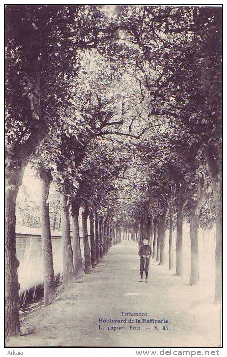 TIRLEMONT = Boulevard De La Raffinerie (Lagaert  N° 35) 1907 - Tienen