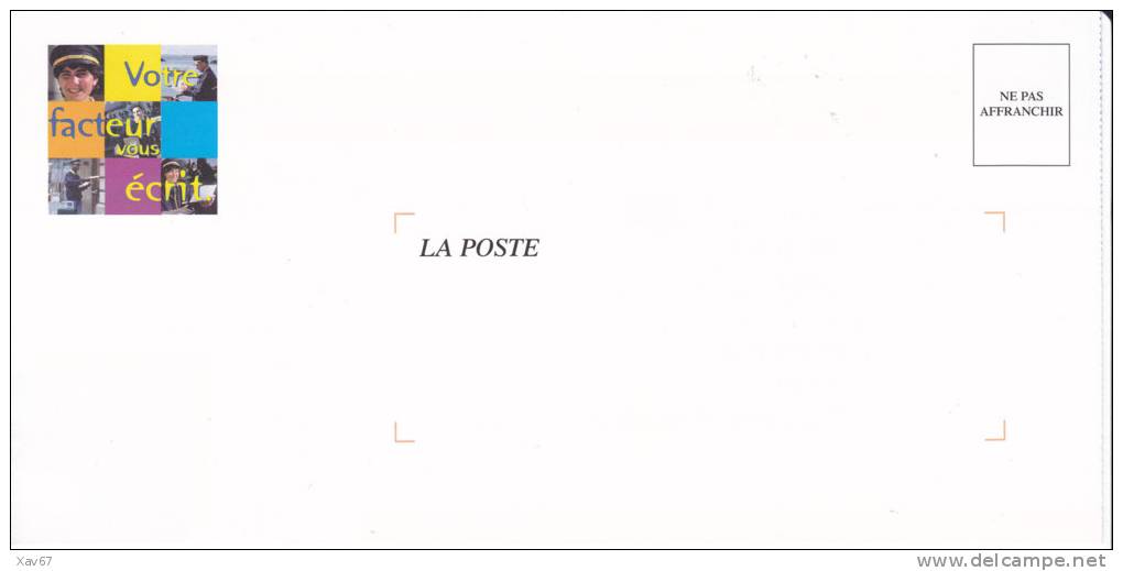 PAP De Service Hors Commerce  Votre Facteur Vous écrit Avec La Carte De Correspondance N° 859 Lot 433/232 - Prêts-à-poster:Stamped On Demand & Semi-official Overprinting (1995-...)