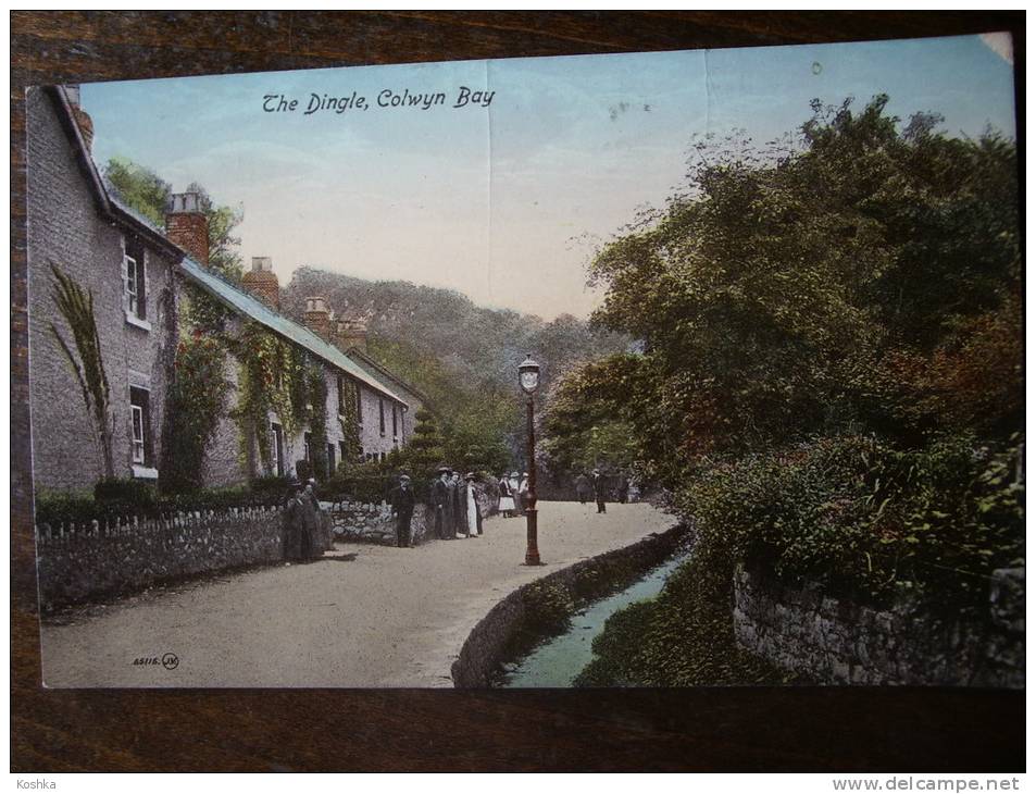 COLWYN BAY - 1917 - The Dingle - Jones Bros   - Lot 182 - Denbighshire