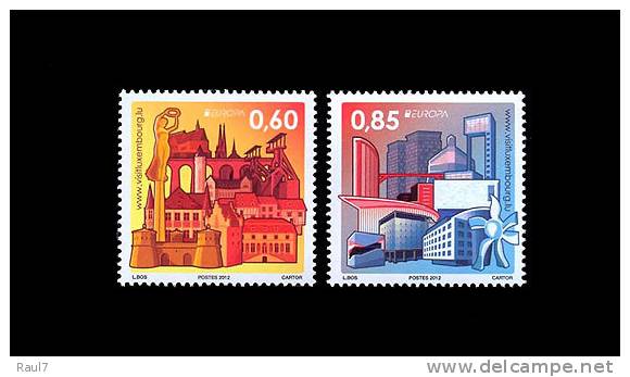 LUXEMBOURG - Europa 2012 - 2v Neufs // Mnh - Neufs