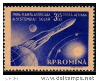 1959 First Artificial Planet Of The Solar System,Romania, Mi.1764,MNH - Neufs