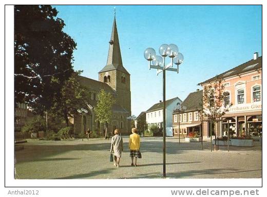 4010 Hilden NRW An Der Mittelstraße Elektrohaus Gies Kirche Gasthaus 23.9.1989 - Hilden