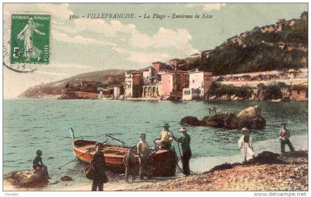 VILLEFRANCHE  "la Plage" - Villefranche-sur-Mer