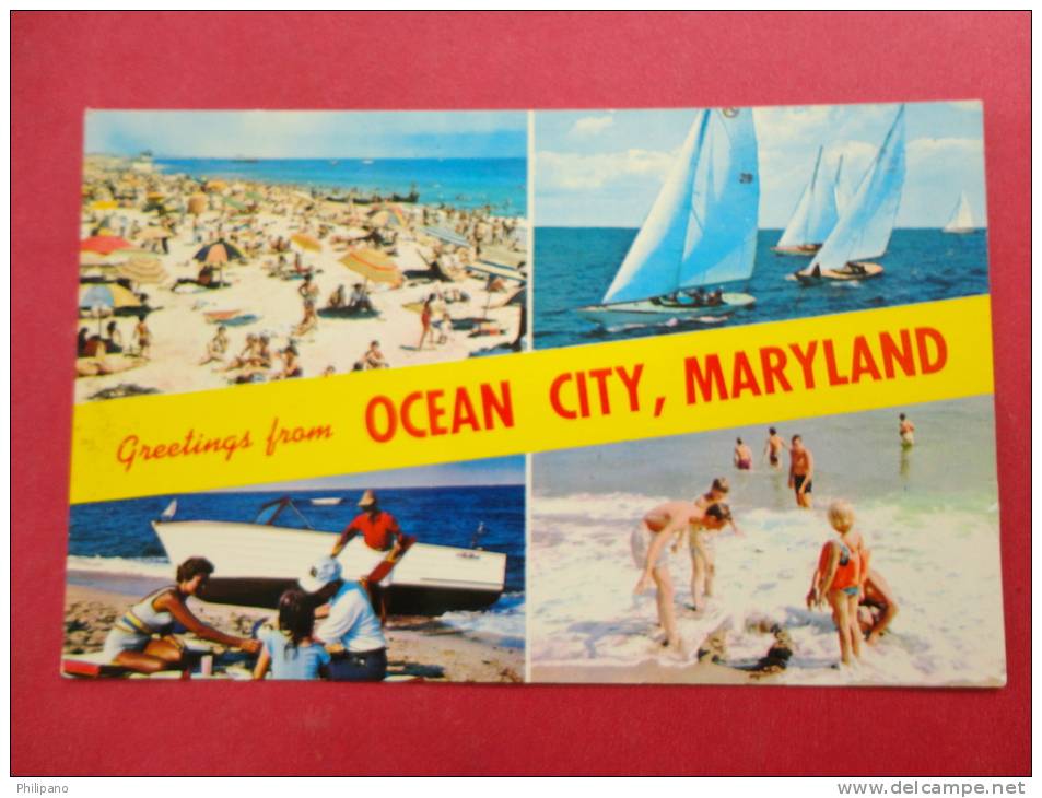 - Maryland > Ocean City   Multi View Early Chrome --------- Ref 616 - Ocean City