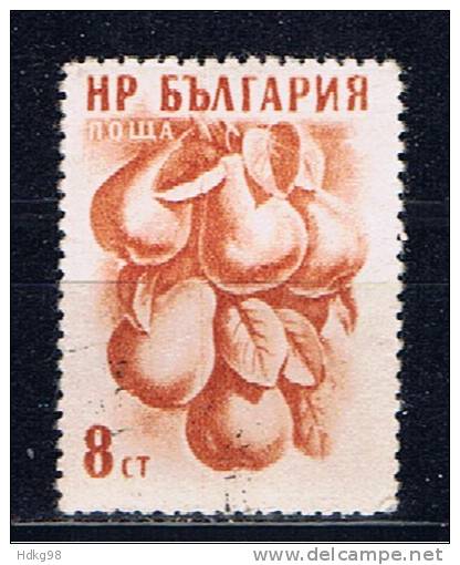 BG+ Bulgarien 1957 Mi 1023 Obst - Used Stamps