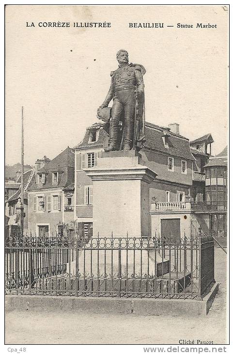 Corrèze- Beaulieu -Statue Marbot. - Andere & Zonder Classificatie