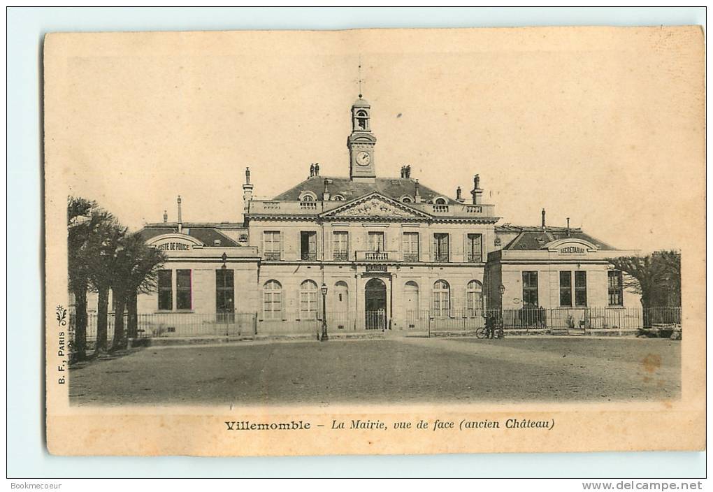 93     VILLEMOMBLE  LA MAIRIE VUE DE  FACE  ANCIEN CHATEAU - Villemomble