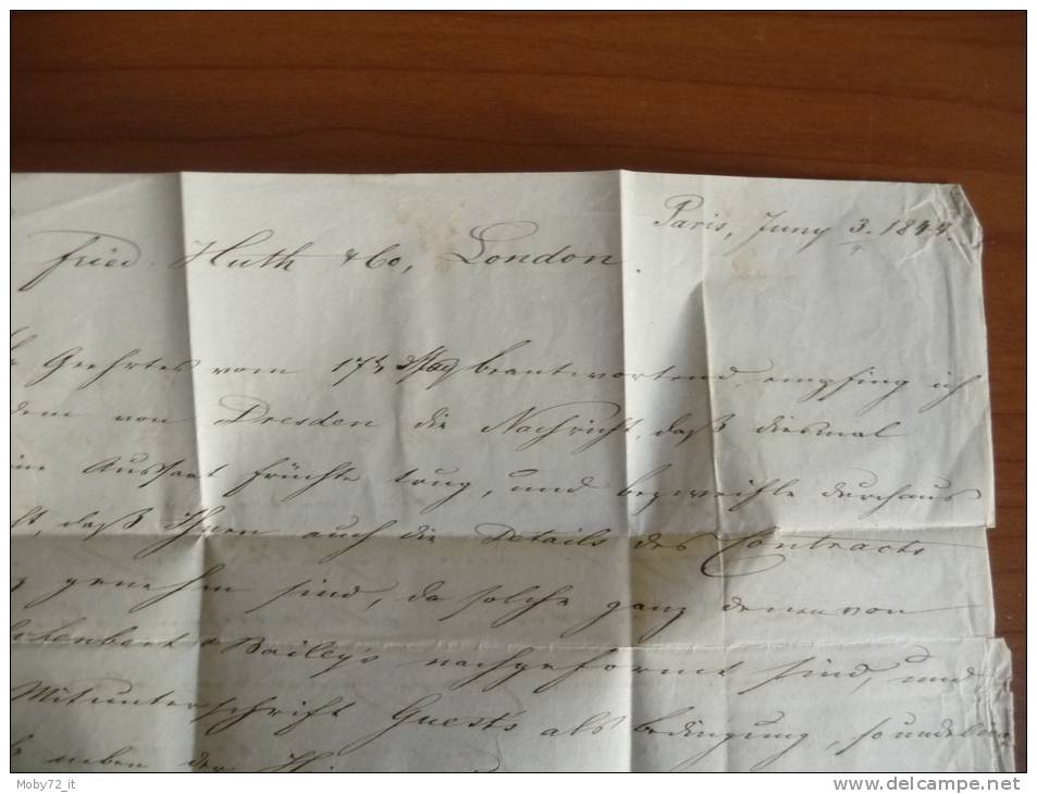 Lettera Del 1844 - Prephilately