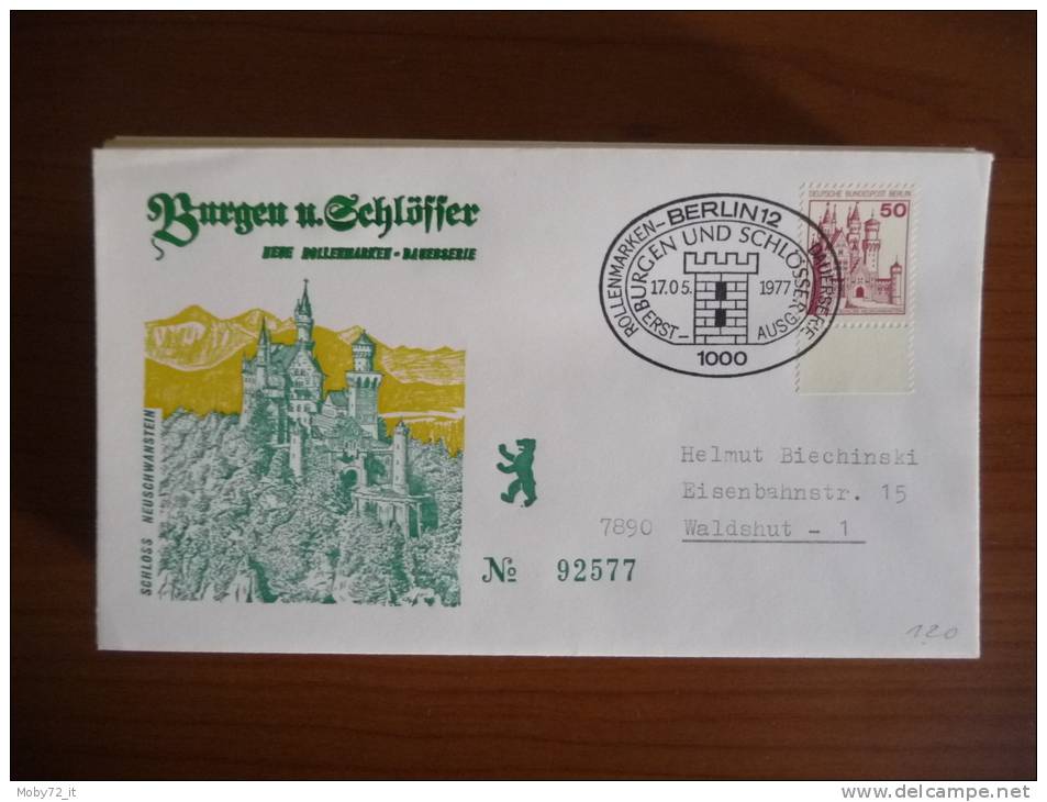 Berlino - 1977 - FDC - Mi N. 536 - Brieven En Documenten