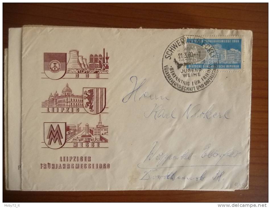 DDR - 1960 - Fiera Lipsia - Mi N.751 - Lettres & Documents