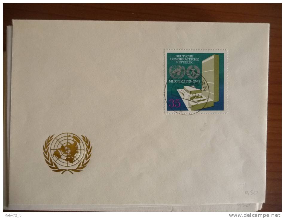 DDR - 1973 - FDC - ONU - Mi N. 1883 - Lettres & Documents
