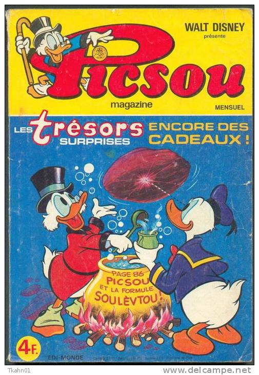 PICSOU MAGAZINE N° 67 " EDI-MONDE " DE 1977 - Picsou Magazine