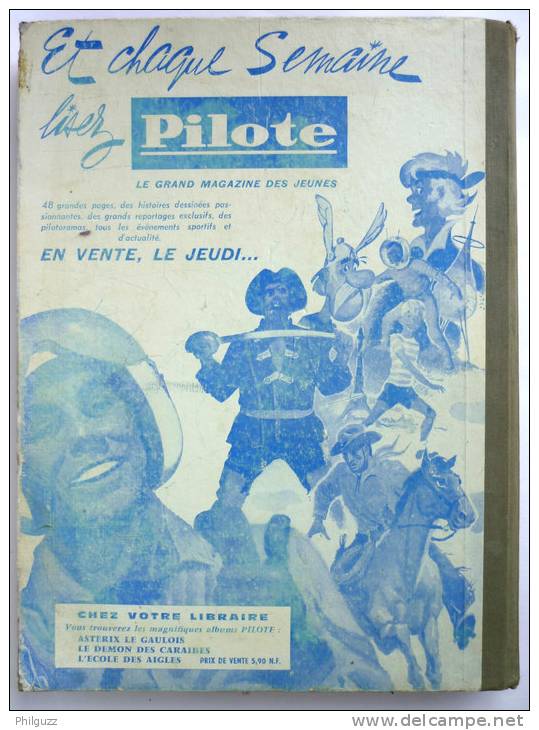 PILOTE RECUEIL ALBUM N° 10 N° 119 à 132 1962 AVEC 9 PILOTORAMA Sur 14 - Pilote