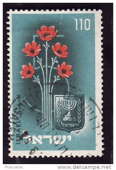 ISRAEL  1953  -  YT 65 - Anniversaire Etat -   Oblitéré - Oblitérés (sans Tabs)