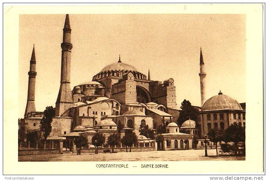 Constantinople - Sainte Sophie - Turchia