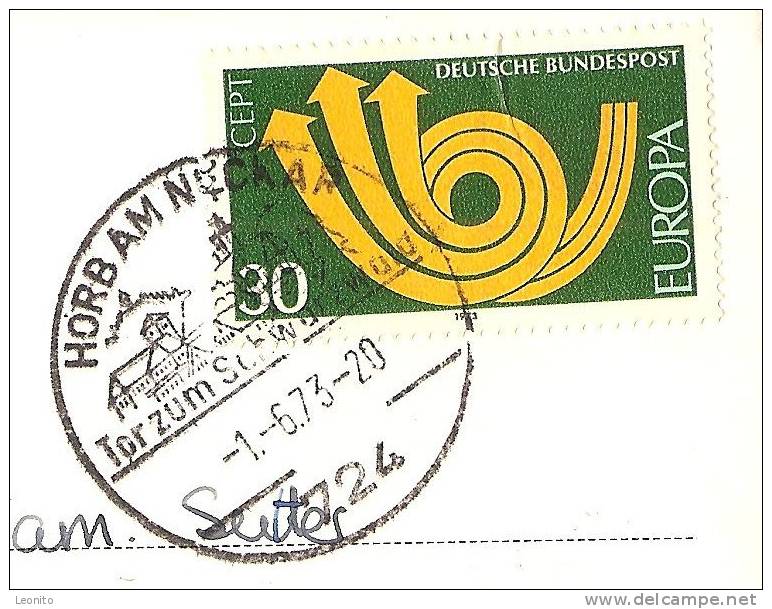 KIRCHBERG über Horb Am Neckar Stempel ! 1973 - Horb