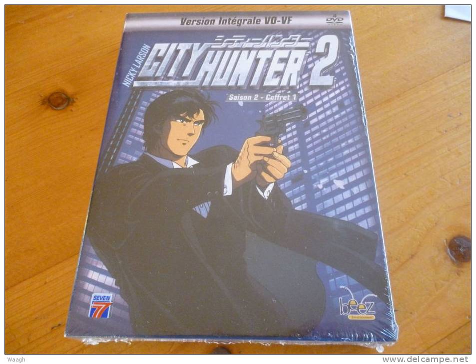 Coffret 4 DVD  NICKY LARSON "city Hunter 2" Saison 2 - Coffret 1 - Mangas & Anime