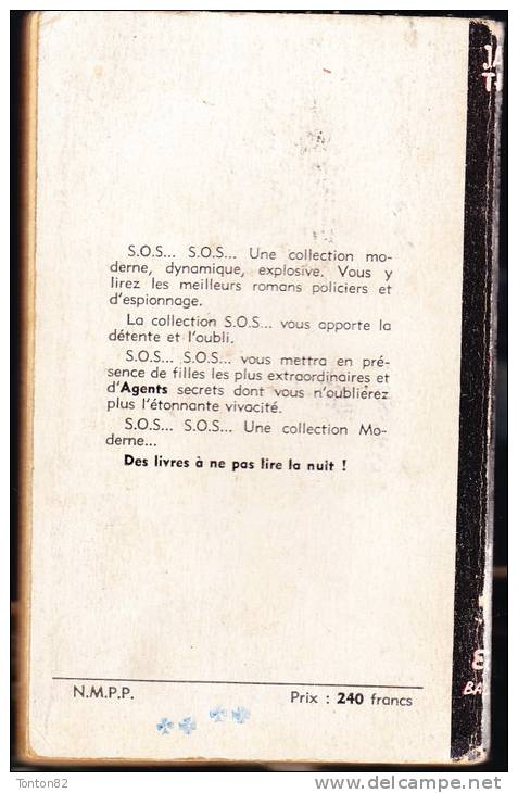 Jacques Thinus - Sans Fleurs Ni Couronnes - Col. " S.O.S. " N° 3 - Éditions Baudelaire - ( 1958 ) . - Antiguos (Antes De 1960)