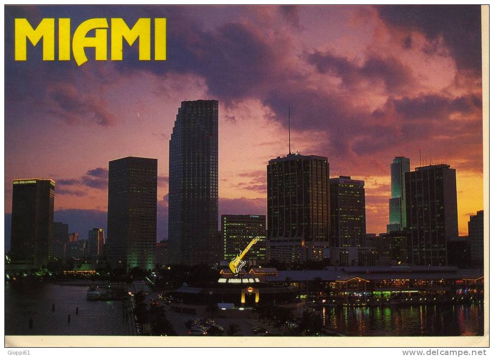 Miami - Veduta, Notturna - Miami