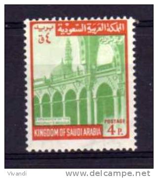 Saudi Arabia - 1968 - 4p Prophet´s Mosque Extension - MH - Arabie Saoudite