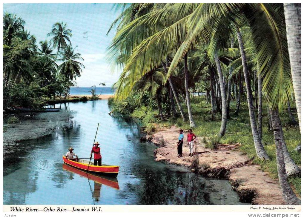 JAMAICA - White River - Ocho Rios, Gelaufen Mit Sondermarke - Jamaica