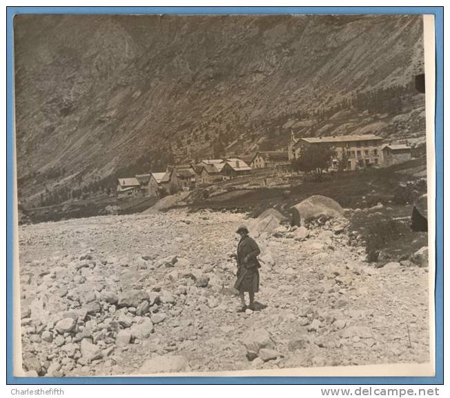 VERS 1930 VIEILLE PHOTO EN HAUTE SAVOIE -   20 X 18 Cm - Andere & Zonder Classificatie